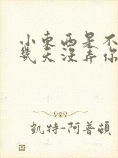 小东西是不是好几天没弄你了