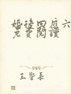 婚后回应六盲星免费阅读