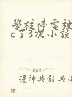 学校停电被同桌c了3次小说封面