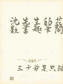 沈先生的花式调数书趣笔阁