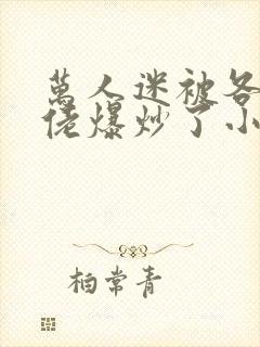 万人迷被各路大佬爆炒了小说