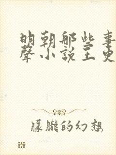 明朝那些事儿有声小说王更新