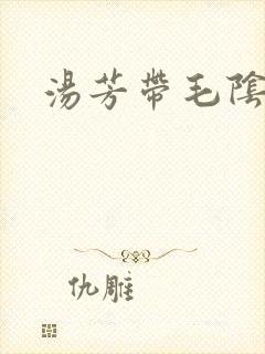 汤芳带毛阴部封面