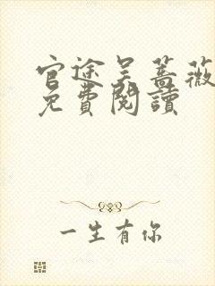 官途吴蔷薇全文免费阅读