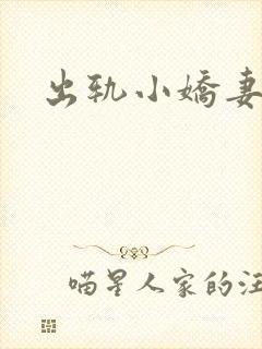 出轨小娇妻