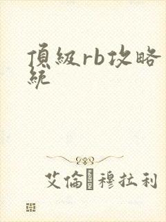 顶级rb攻略系统