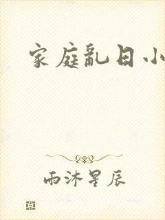 家庭乱日小说