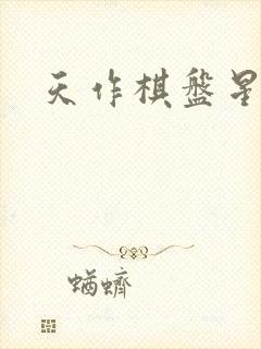 天作棋盘星作子