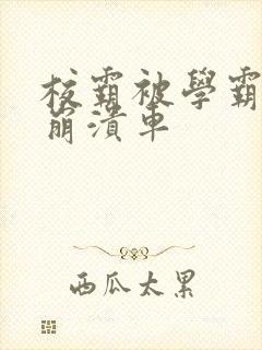 校霸被学霸玩到崩溃车