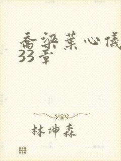 乔梁叶心仪3233章封面