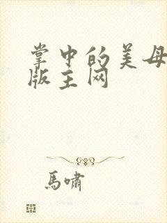 掌中的美母第一版主网