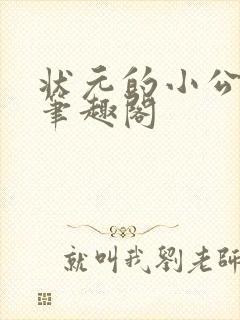 状元的小公主 笔趣阁封面