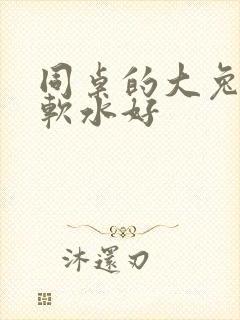 同桌的大兔子好软水好