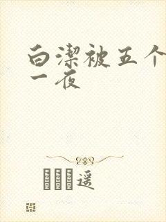 白洁被五个人玩一夜