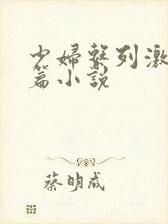 少妇系列激情短篇小说