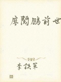 廖阅鹏前世今生封面