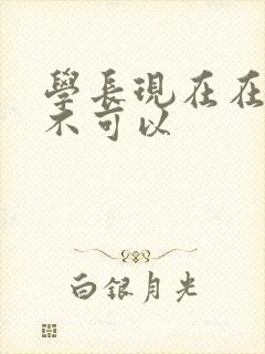 学长现在在上课不可以