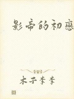 影帝的初恋