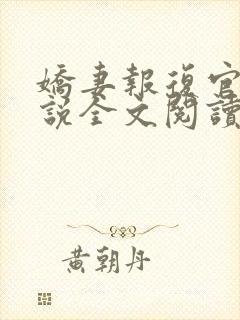 娇妻报复官场小说全文阅读封面