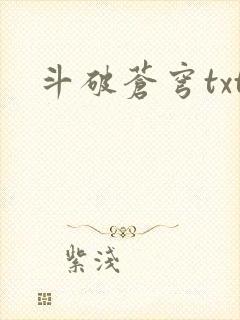 斗破苍穹txt封面
