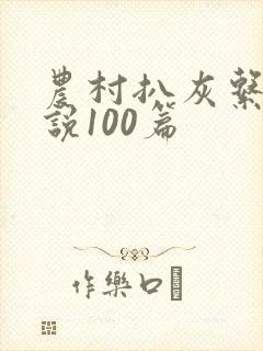 农村扒灰系列小说100篇封面