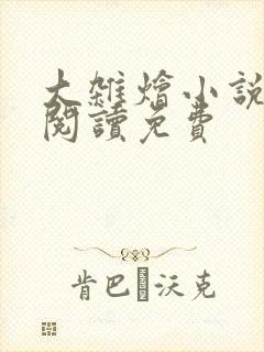 大杂烩小说全集阅读免费封面