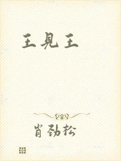 王见王封面
