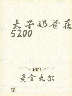 太子奶爸在花都5200