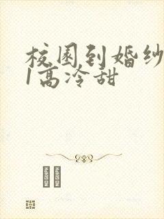 校园到婚纱1V1高冷甜