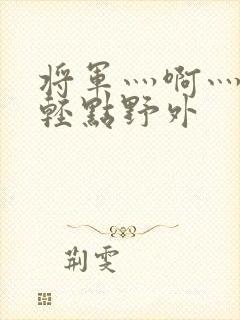 将军灬啊灬啊灬轻点野外