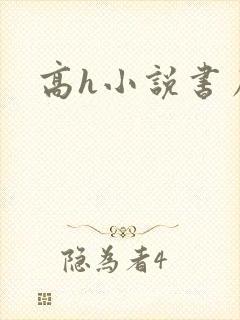 高h小说书房封面