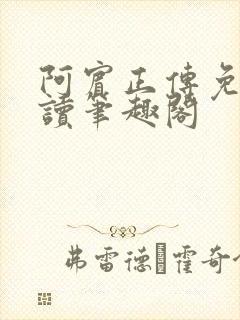 阿宾正传免费阅读笔趣阁