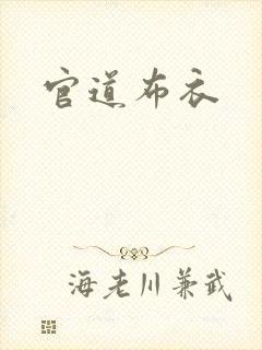官道布衣封面