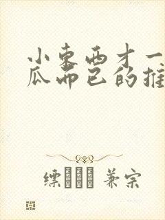 小东西才一根黄瓜而已的推荐书封面