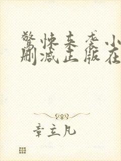 惊悚来袭小说无删减正版在线阅读