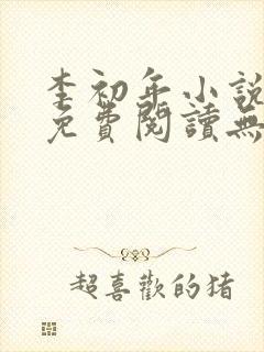 李初年小说全文免费阅读无弹窗原平