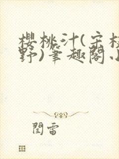 樱桃汁(宋枝江野)笔趣阁小说