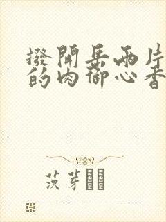 拨开岳两片肥嫩的肉御心香帅