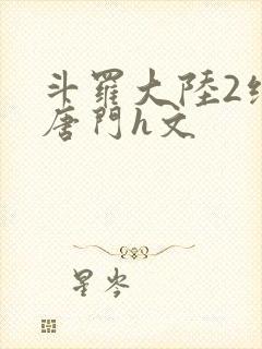 斗罗大陆2绝世唐门h文