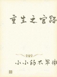 重生之官路风流