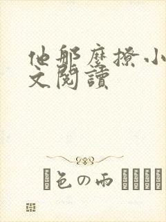 他那么撩小说全文阅读