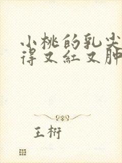 小桃的乳尖被吸得又红又肿