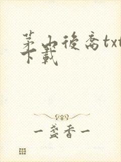 茅山后裔txt下载