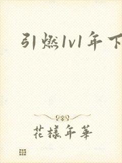 引燃1v1年下封面