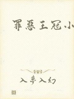 罪恶王冠小说封面