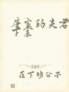 唐家的夫君们帘下衾