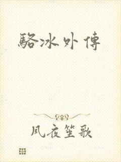 骆冰外传