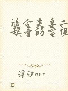 适合夫妻二人一起看的电视剧