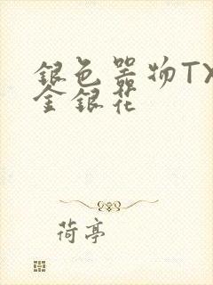 银色器物TXL金银花