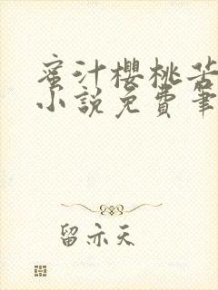 蜜汁樱桃苦咖啡小说免费笔趣阁封面